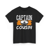 Captain Cousin Yacht Crew T-Shirt - Black