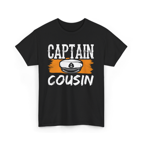 Captain Cousin Yacht Crew T-Shirt - Black