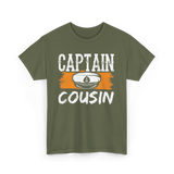 Captain Cousin Yacht Crew T-Shirt - Military Green