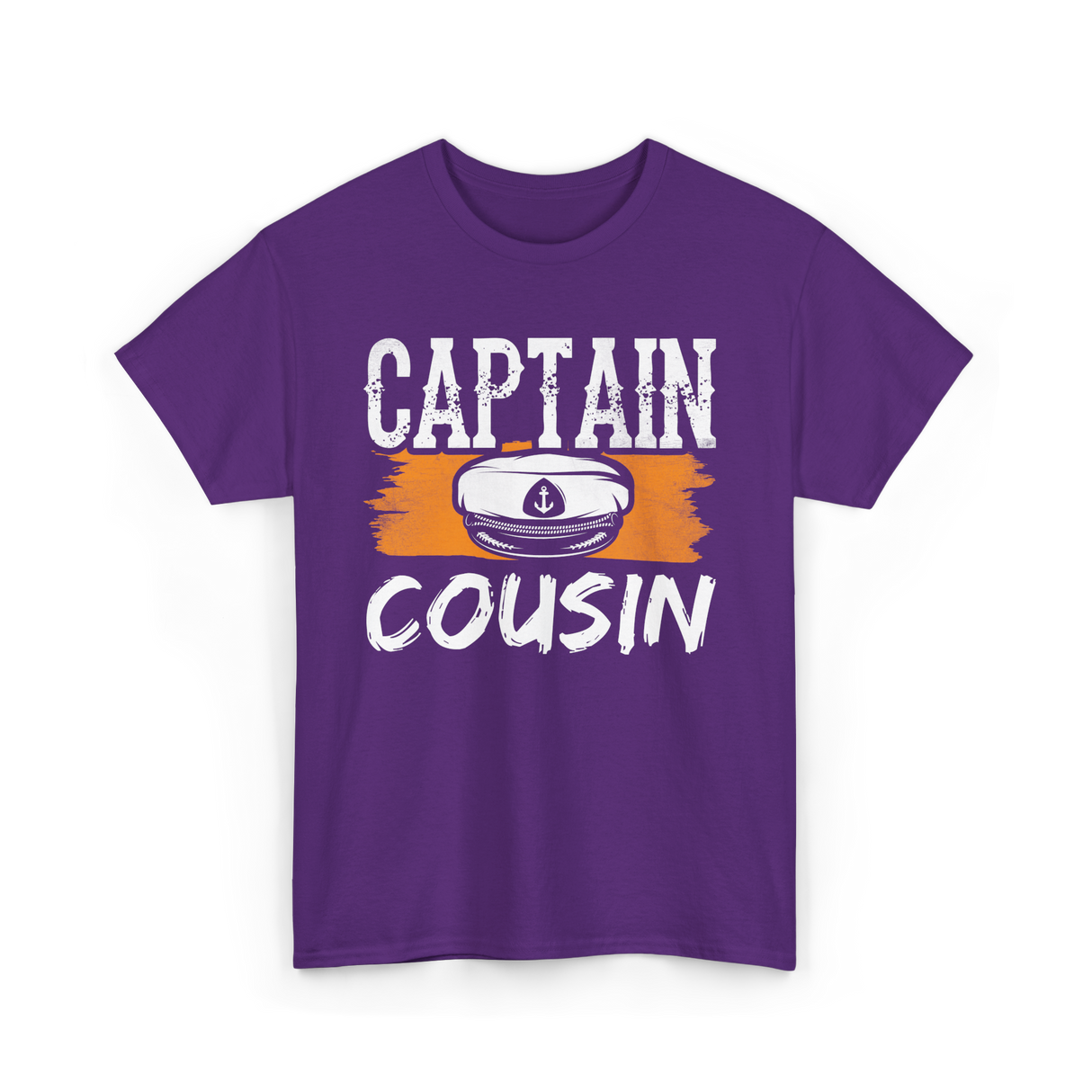 Captain Cousin Yacht Crew T-Shirt - Purple