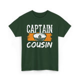 Captain Cousin Yacht Crew T-Shirt - Forest Green