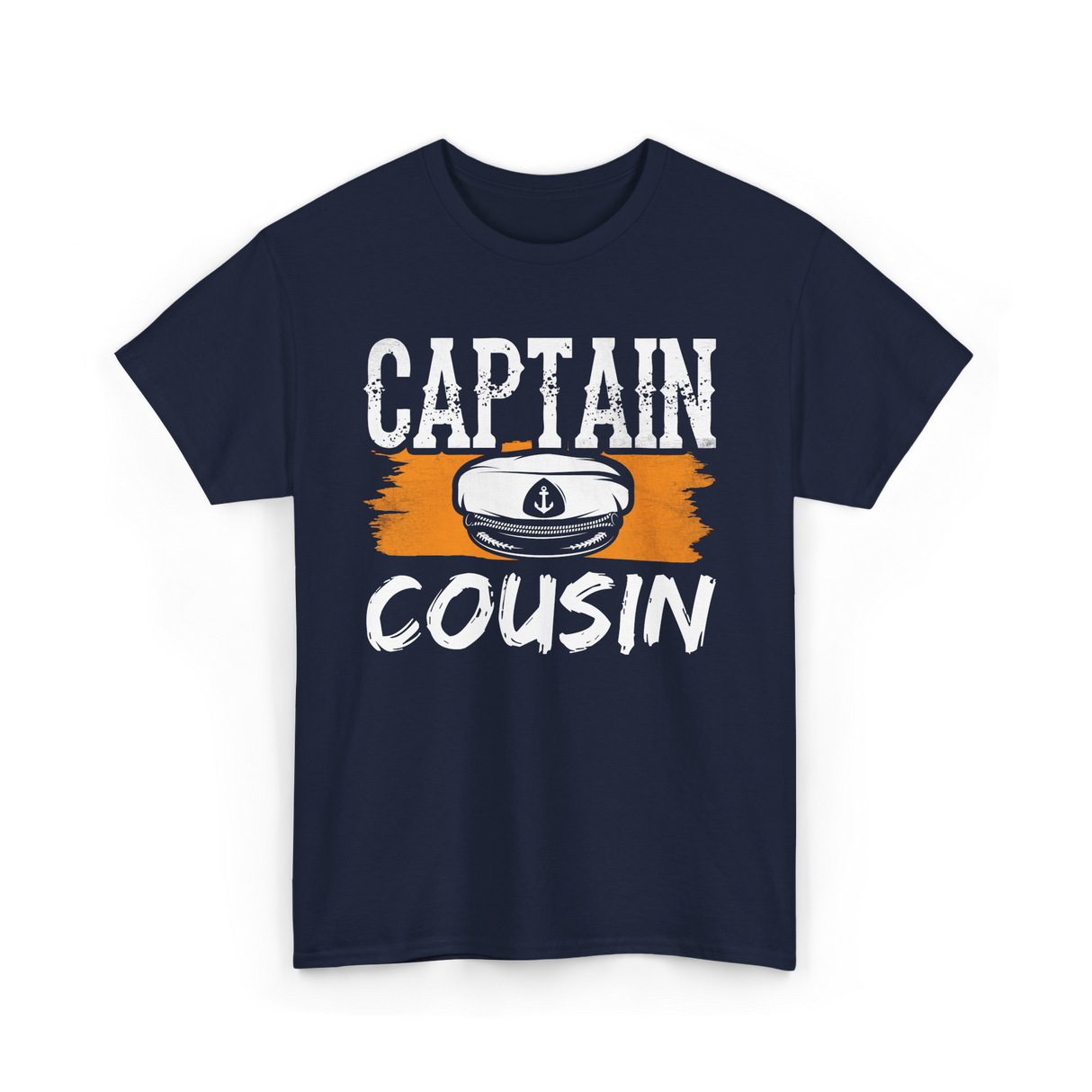 Captain Cousin Yacht Crew T-Shirt - Navy