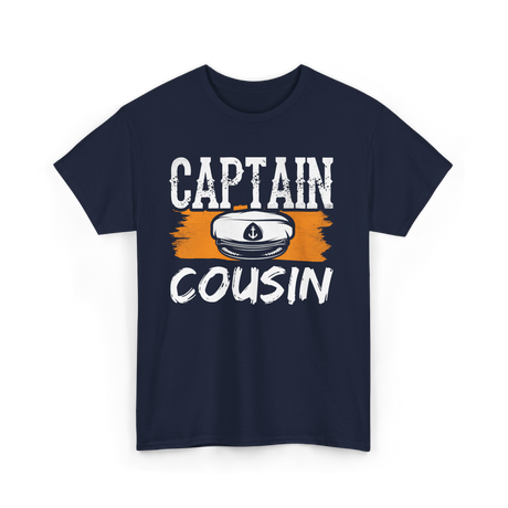 Captain Cousin Yacht Crew T-Shirt - Navy