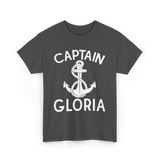 Captain Gloria Boating Captain T-Shirt - Dark Heather