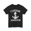 Captain Jameson Yacht Boating T-Shirt - Black