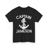 Captain Jameson Yacht Boating T-Shirt - Black