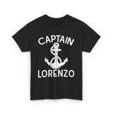 Captain Lorenzo Boat Captain T-Shirt - Black