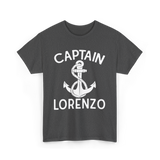 Captain Lorenzo Boat Captain T-Shirt - Dark Heather