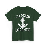 Captain Lorenzo Boat Captain T-Shirt - Forest Green