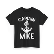 Captain Mike Boating Captain T-Shirt - Black