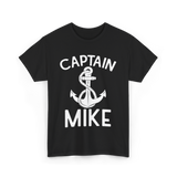 Captain Mike Boating Captain T-Shirt - Black