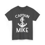 Captain Mike Boating Captain T-Shirt - Dark Heather