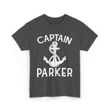 Captain Parker Boating Captain T-Shirt - Dark Heather