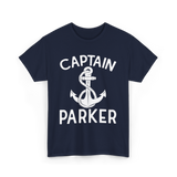 Captain Parker Boating Captain T-Shirt - Navy