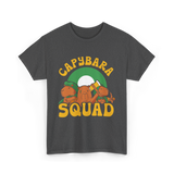 Capybara Squad Rodent Capybaras T-Shirt - Dark Heather