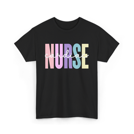 Cardiac Nurse Nurse Cardiology T-Shirt - Black