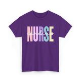 Cardiac Nurse Nurse Cardiology T-Shirt - Purple