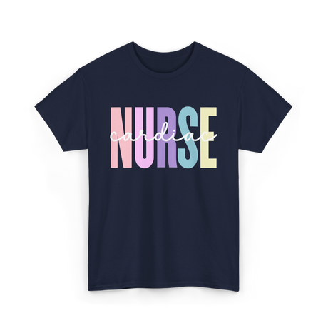 Cardiac Nurse Nurse Cardiology T-Shirt - Navy