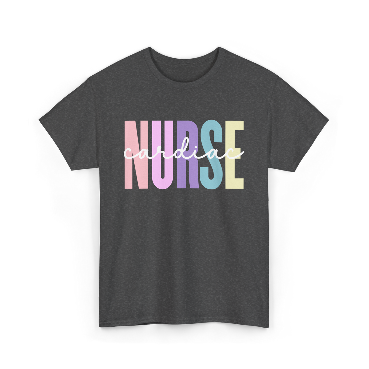 Cardiac Nurse Nurse Cardiology T-Shirt - Dark Heather