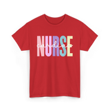 Cardiac Nurse Nurse Cardiology T-Shirt - Red