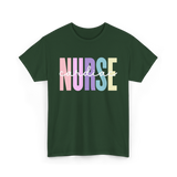 Cardiac Nurse Nurse Cardiology T-Shirt - Forest Green