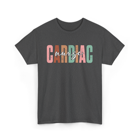 Cardiac Nurse Nursing Cardiology T-Shirt - Dark Heather