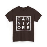 Carnivore Carnivores Lifestyle T-Shirt - Dark Chocolate