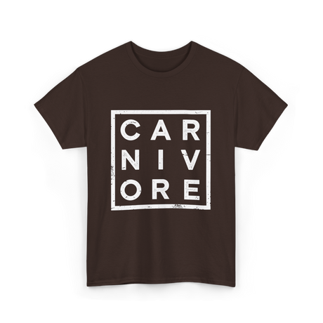 Carnivore Carnivores Lifestyle T-Shirt - Dark Chocolate