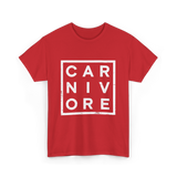 Carnivore Carnivores Lifestyle T-Shirt - Red