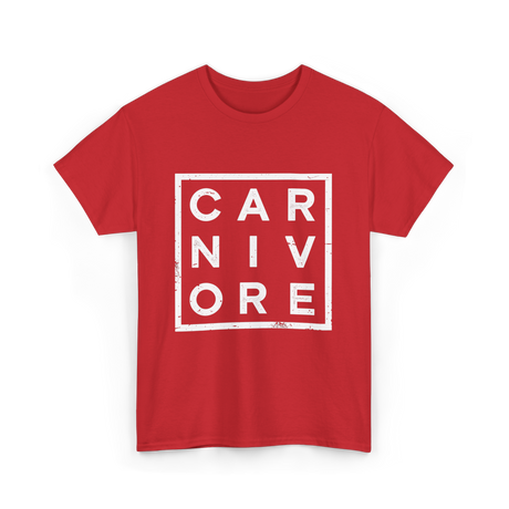 Carnivore Carnivores Lifestyle T-Shirt - Red