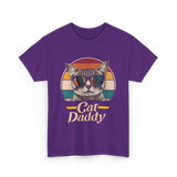 Cat Daddy Cats T-Shirt - Purple