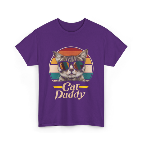 Cat Daddy Cats T-Shirt - Purple