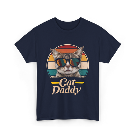 Cat Daddy Cats T-Shirt - Navy