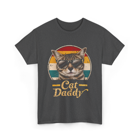 Cat Daddy Cat T-Shirt - Dark Heather