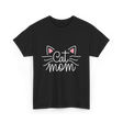 Cat Mom Animal Lover T-Shirt - Black