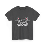 Cat Mom Animal Lover T-Shirt - Dark Heather