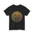 Celtic Cross Celtic Knot Art T-Shirt - Black