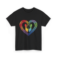 Celtic Knot Heart Dance Shoes T-Shirt - Black