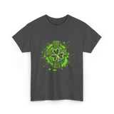 Celtic Knot Shamrock Clover St Patrick T-Shirt - Dark Heather