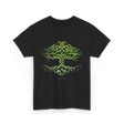 Celtic Knot Tree Celtic Symbol T-Shirt - Black