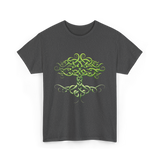 Celtic Knot Tree Celtic Symbol T-Shirt - Dark Heather