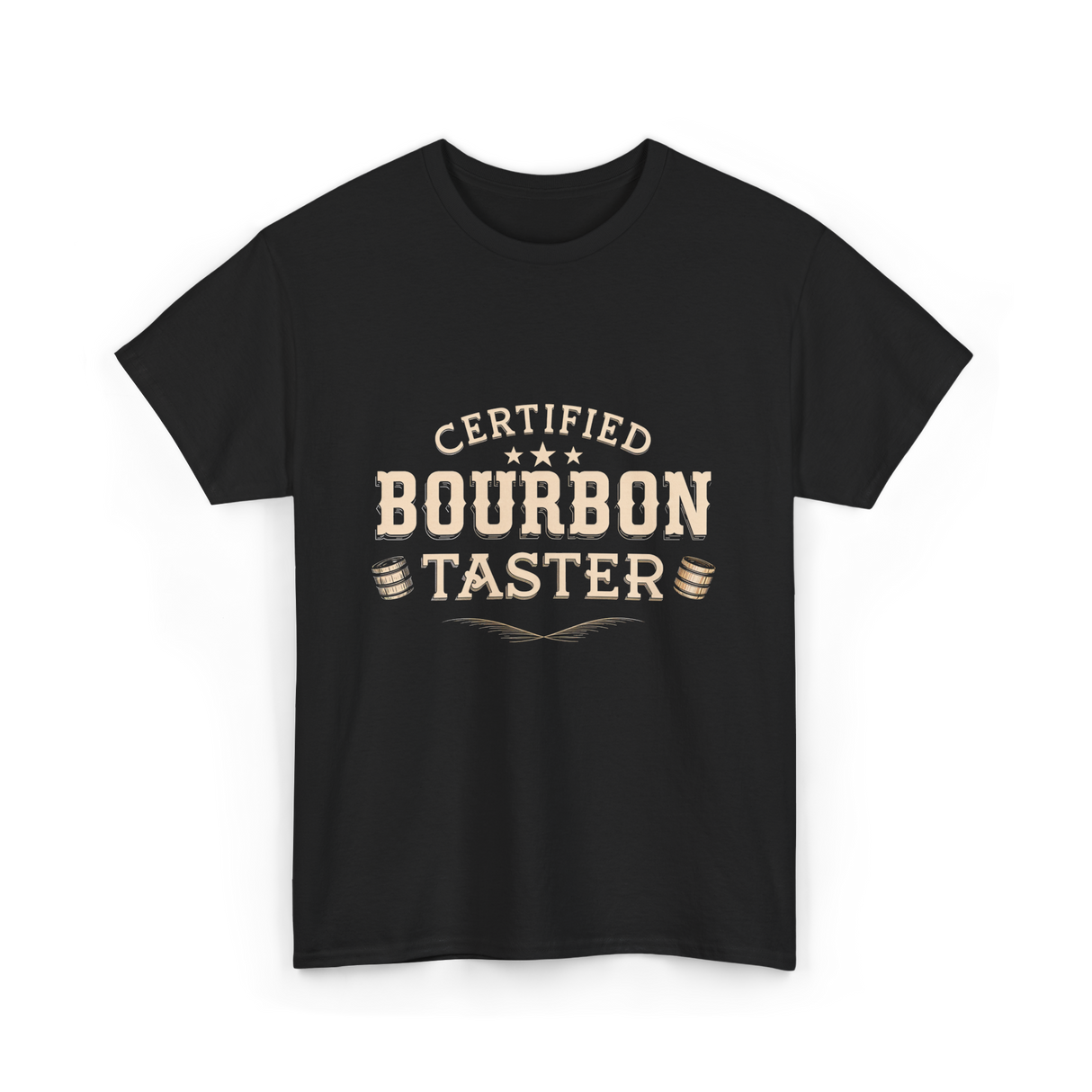 Certified Bourbon Taster Bourbon T-Shirt - Black