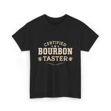 Certified Bourbon Taster Bourbon T-Shirt - Black