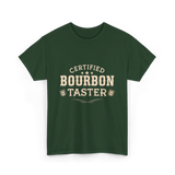 Certified Bourbon Taster Bourbon T-Shirt - Forest Green