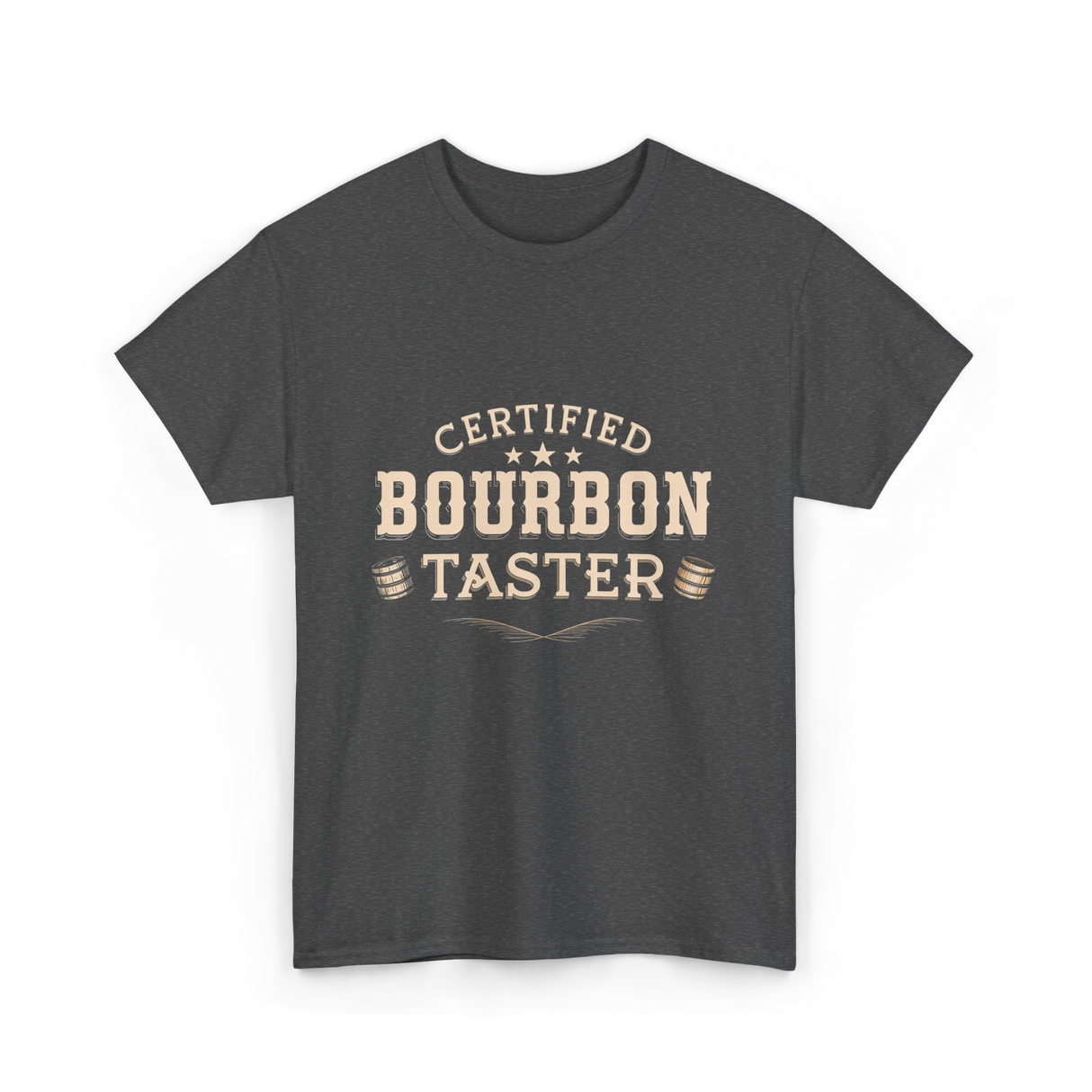 Certified Bourbon Taster Bourbon T-Shirt - Dark Heather