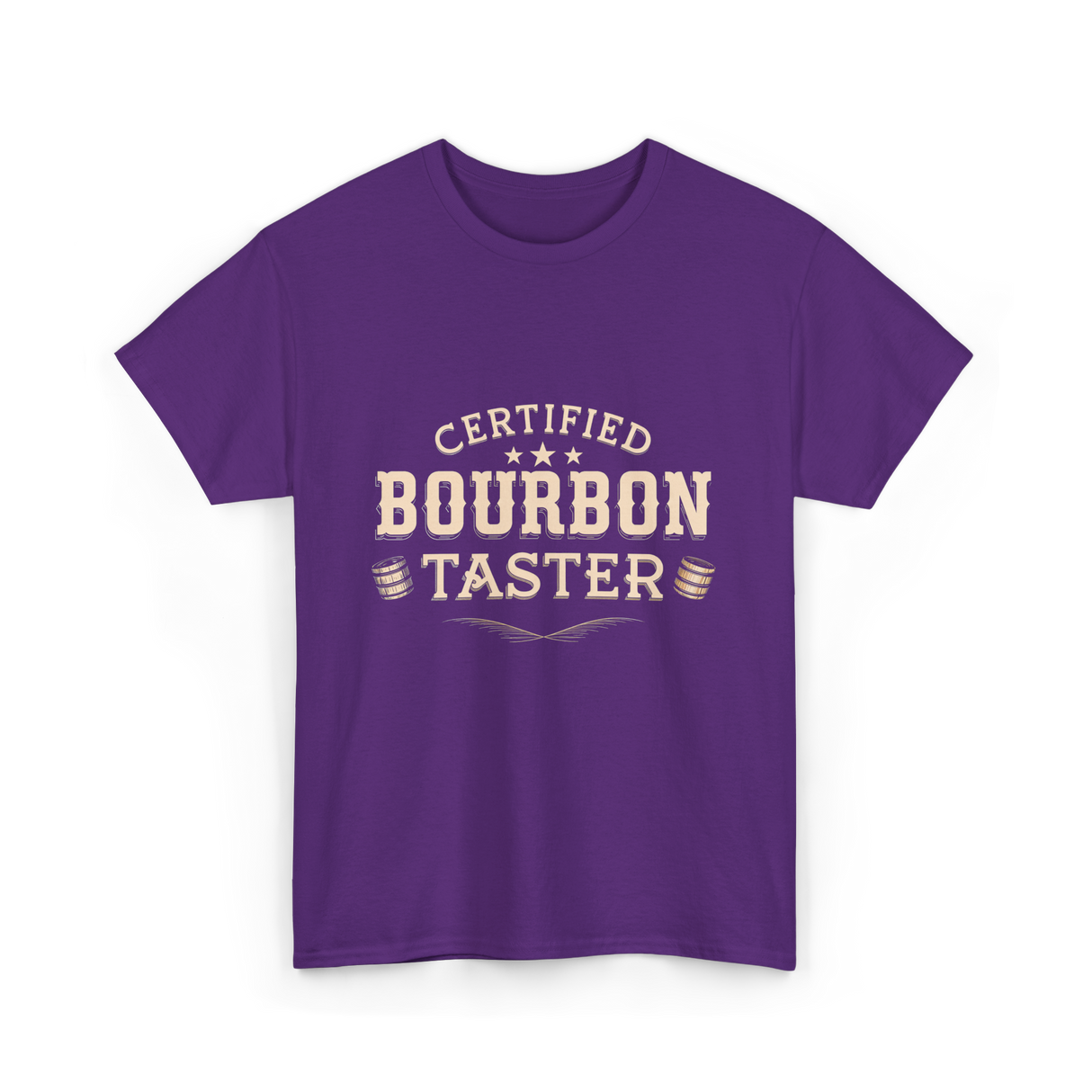 Certified Bourbon Taster Bourbon T-Shirt - Purple