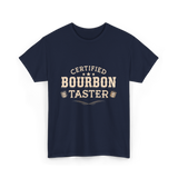 Certified Bourbon Taster Bourbon T-Shirt - Navy