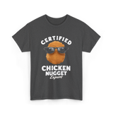 Certified Chicken Nugget Expert Chicken Nugget T-Shirt - Dark Heather