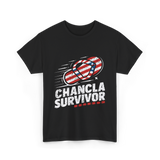 Chancla Survivor Chancla T-Shirt - Black