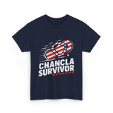 Chancla Survivor Chancla T-Shirt - Navy